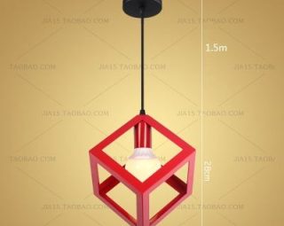 โคมไฟห้อยเพดาน MODEL : PDL-M82-A.RED