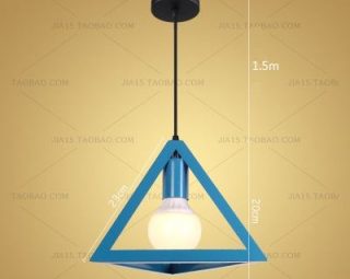 โคมไฟห้อยเพดาน MODEL : PDL-M82-B.BLUE