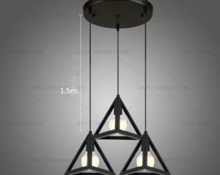 โคมไฟห้อยเพดาน MODEL : PDL-M82-3BO