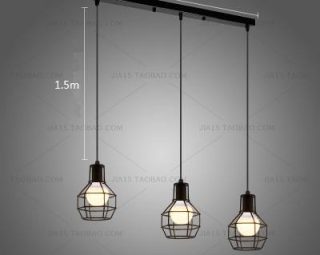 โคมไฟห้อยเพดาน MODEL : PDL-M82-3LL