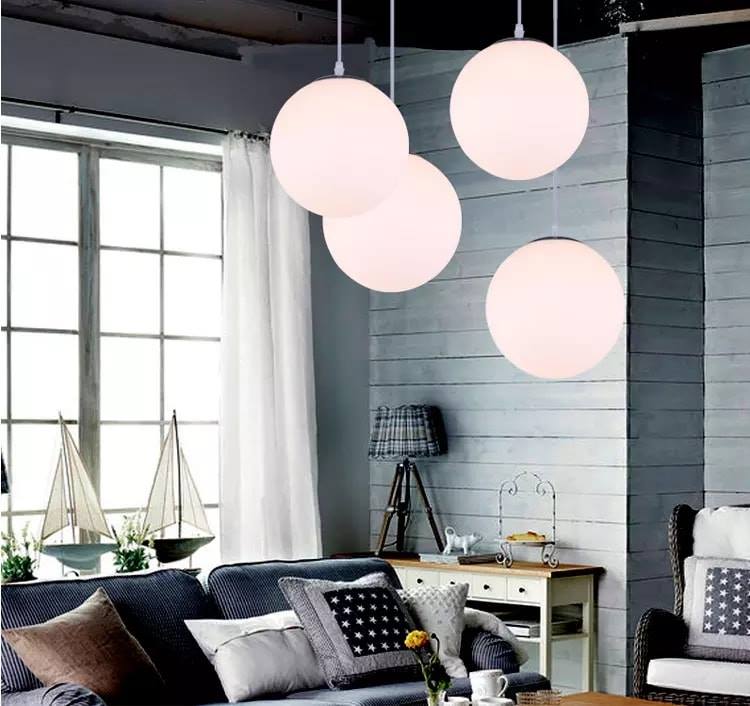 💡MILK BALL GLASS PENDANT LAMP💡 MODEL:PDL-M164
