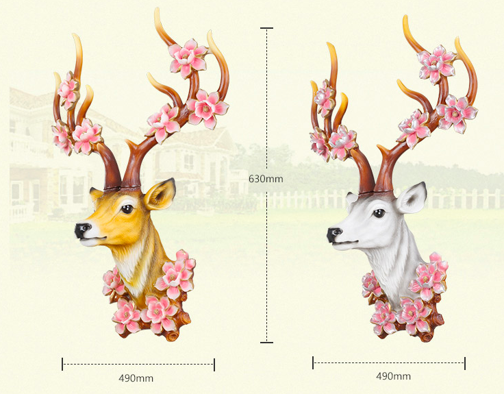 หัวกวางติดผนัง WD-06 - Image 3