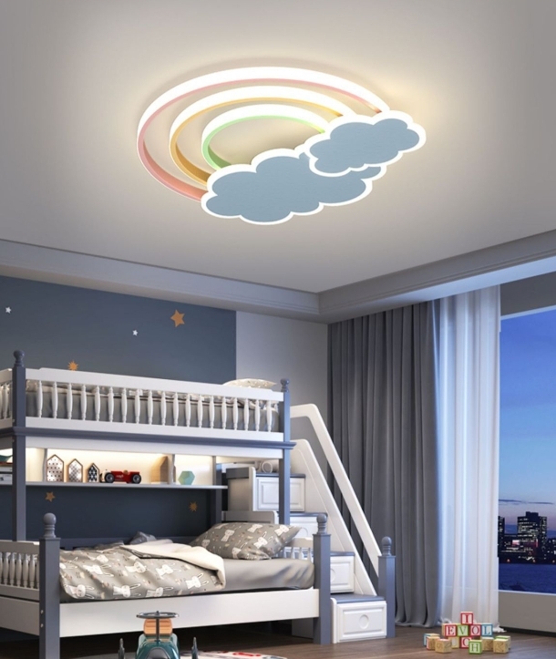 โคมไฟติดเพดาน MODEL :: CL-001.BLUE.COULD.RAINBOW
