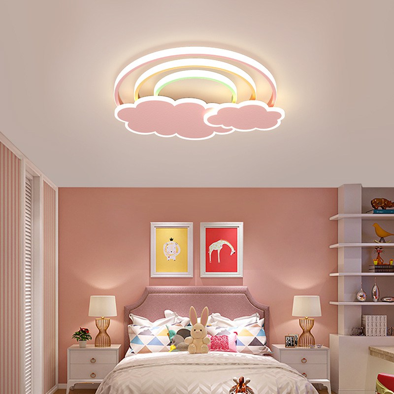 โคมไฟติดเพดาน MODEL :: CL-001.PINK.COULD.RAINBOW