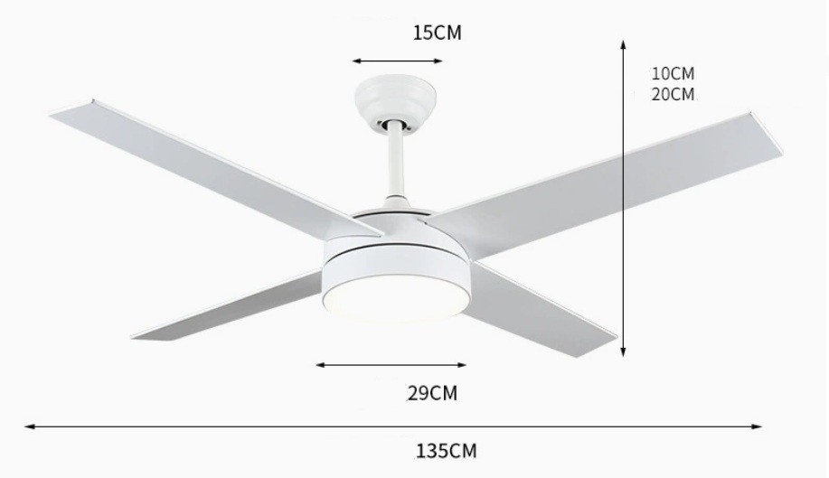 CHANDELIER CEILING FAN MODEL :: CF-47 - Image 3
