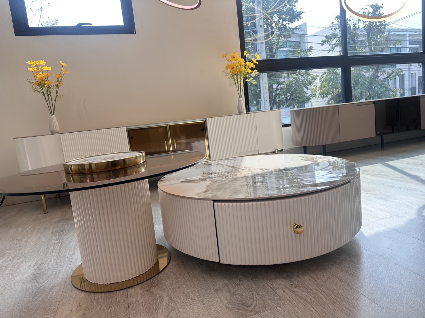 โต๊ะกลาง ชั้นวางทีวี MODEL :: FN-A-256 / FN-B-055 - Image 7