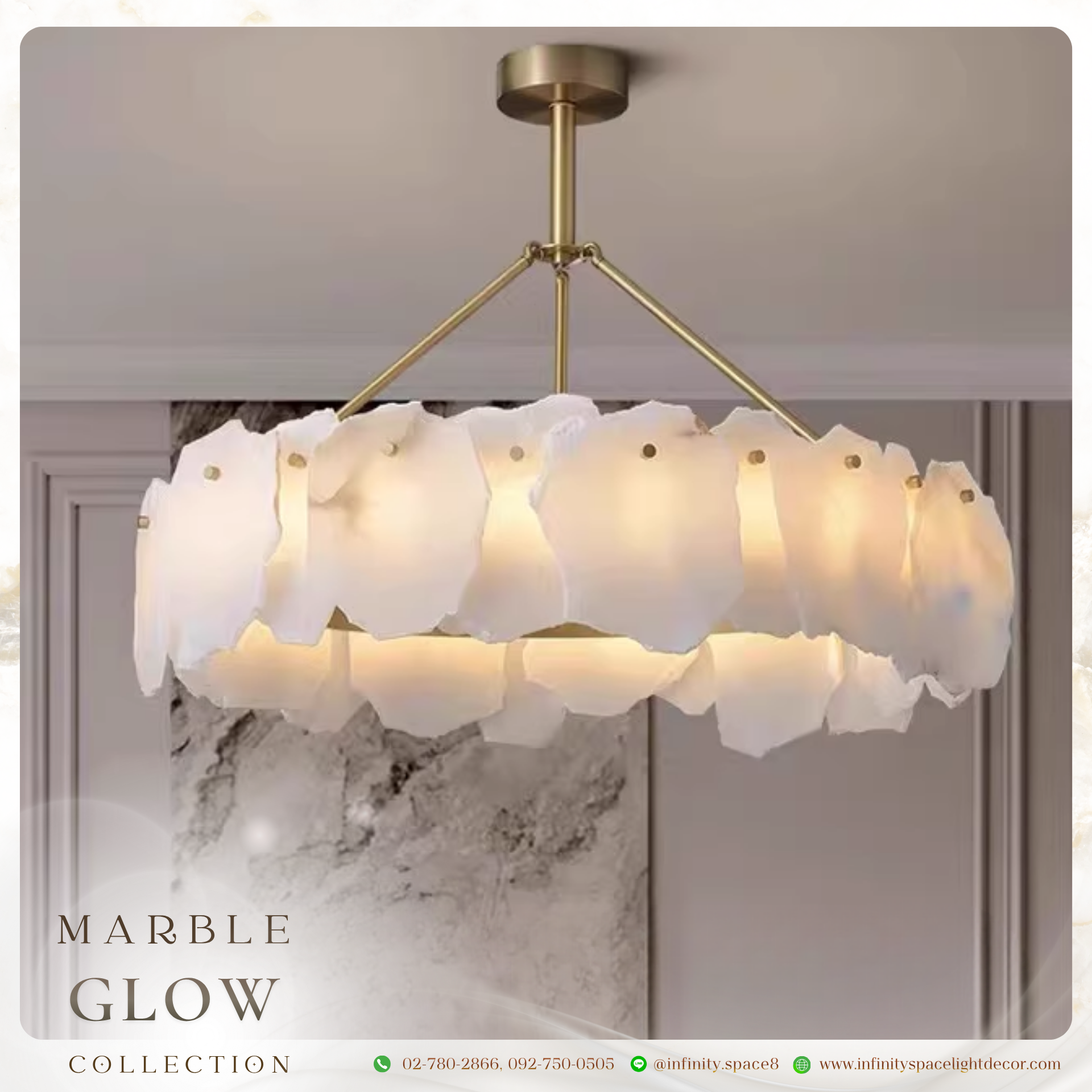 โคมไฟห้อยระย้า MODEL :: CDL-322