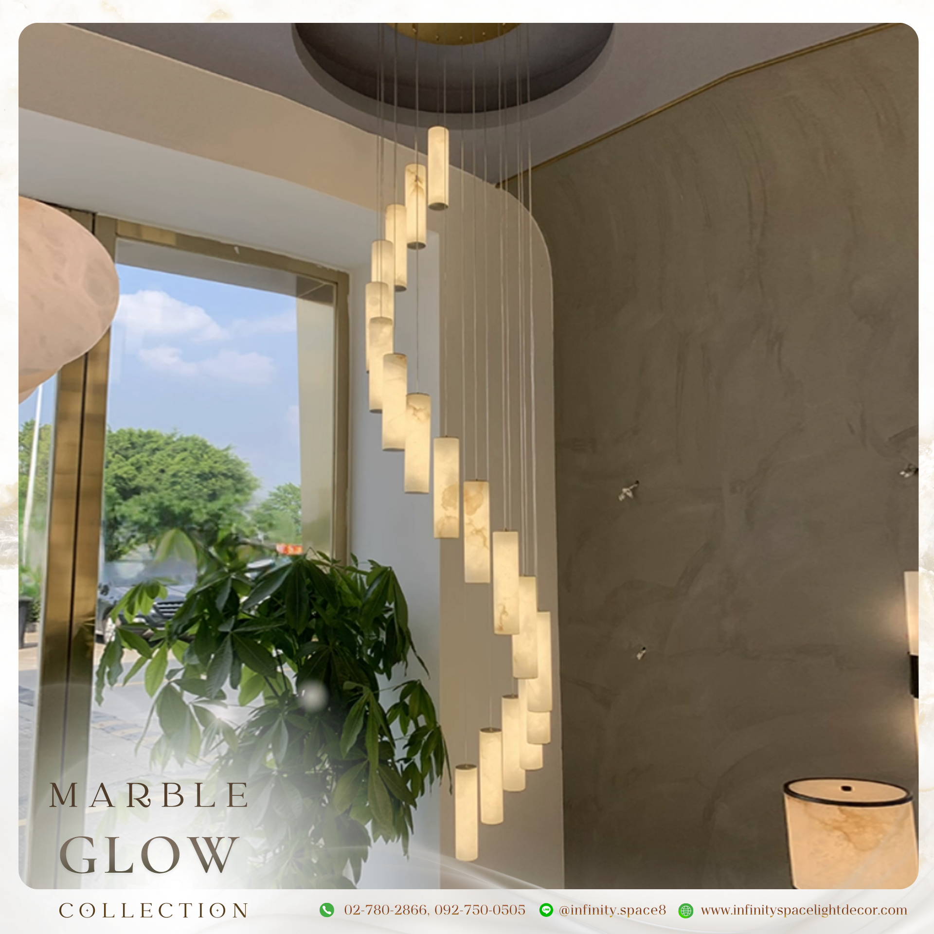 โคมไฟห้อยระย้า MODEL :: CDL-328