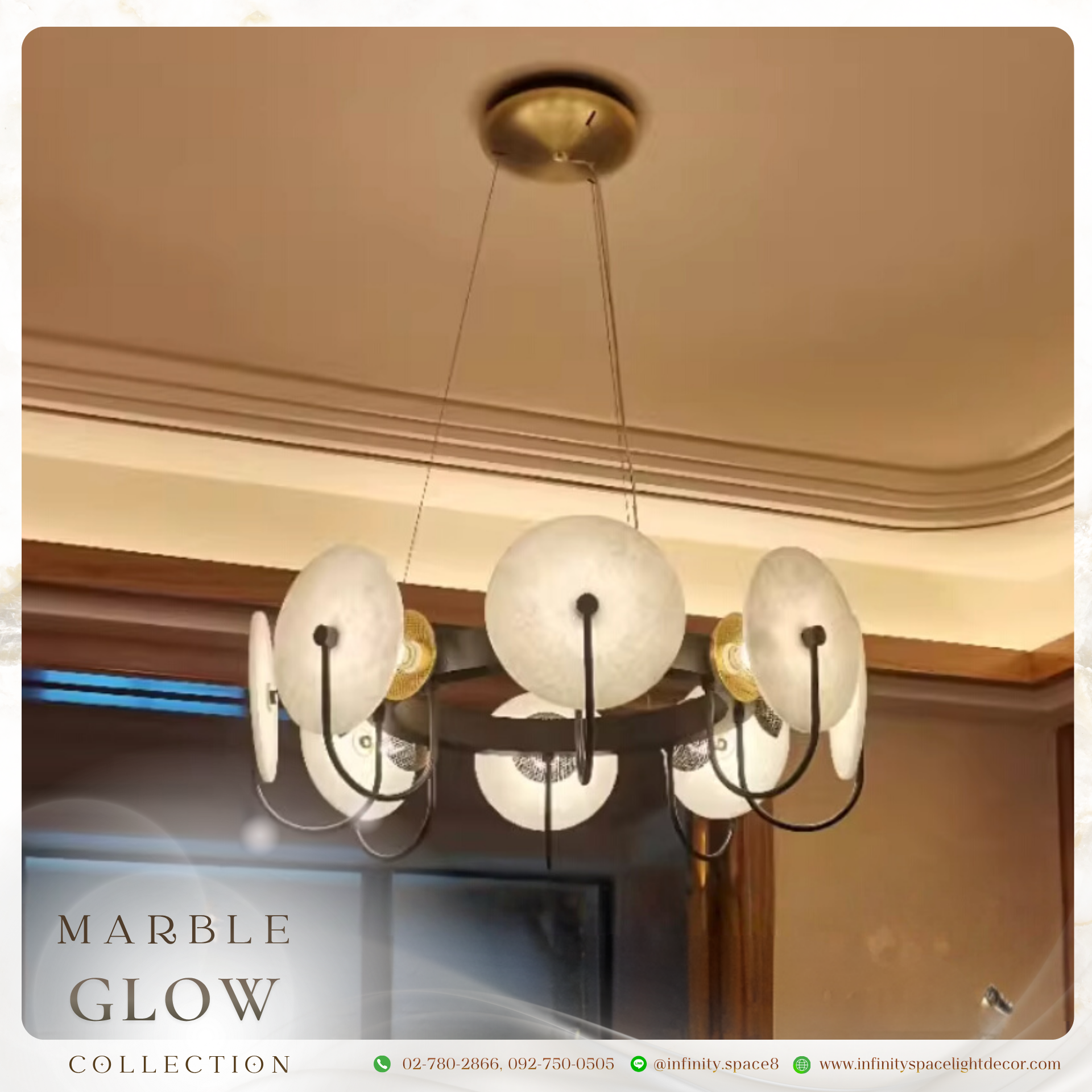 โคมไฟห้อยระย้า MODEL :: CDL-330