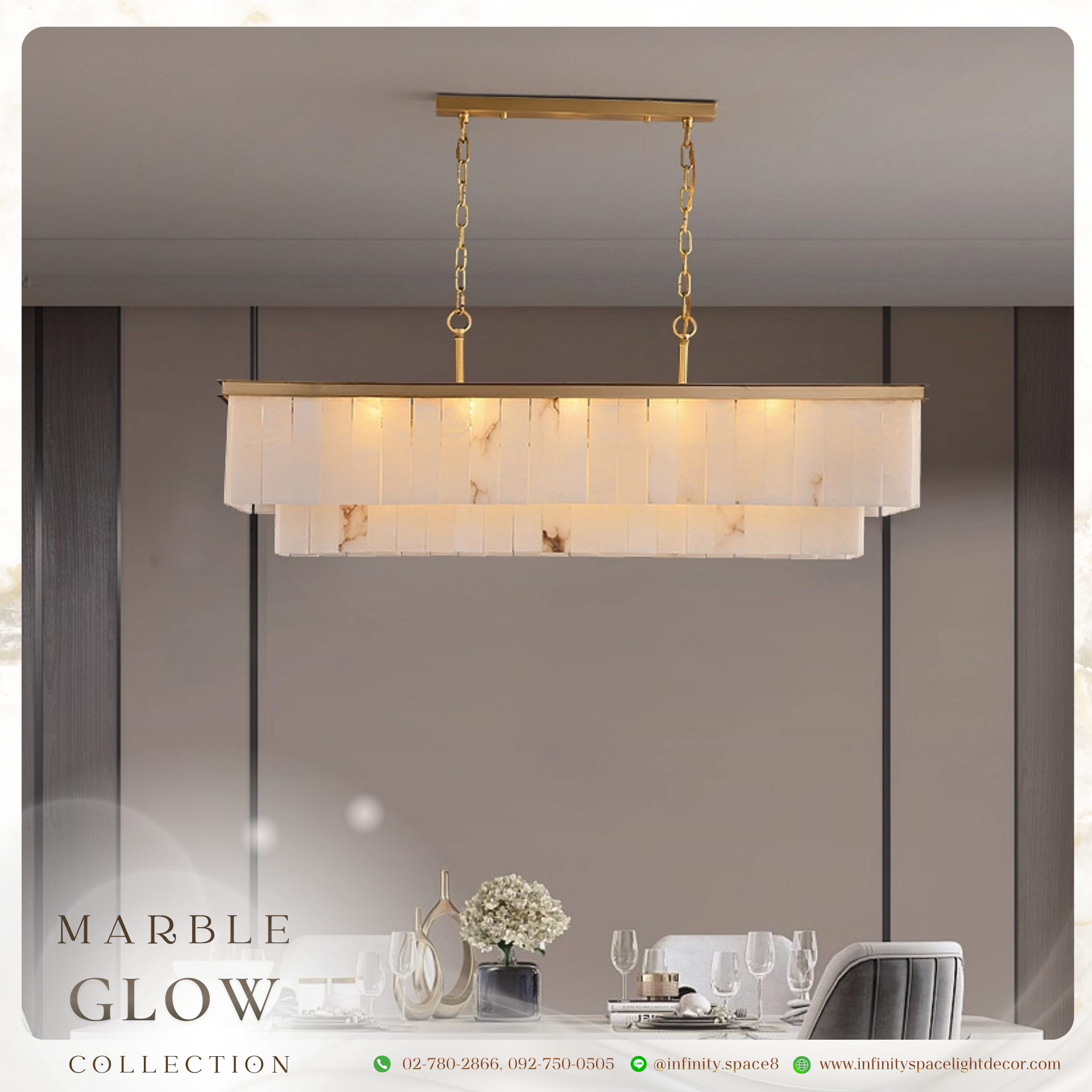 โคมไฟห้อยระย้า MODEL :: CDL-334 - Image 2