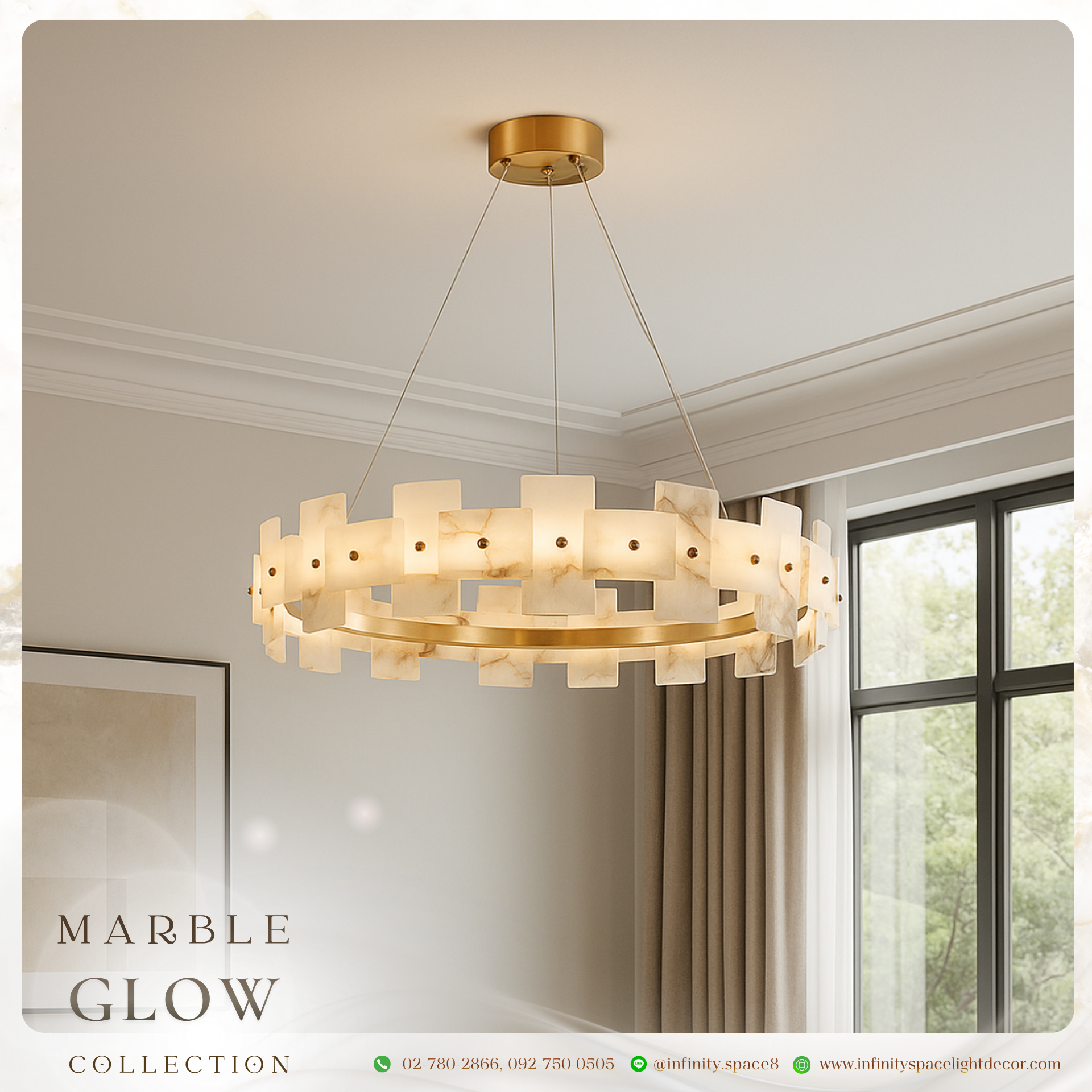 โคมไฟห้อยระย้า MODEL :: CDL-335