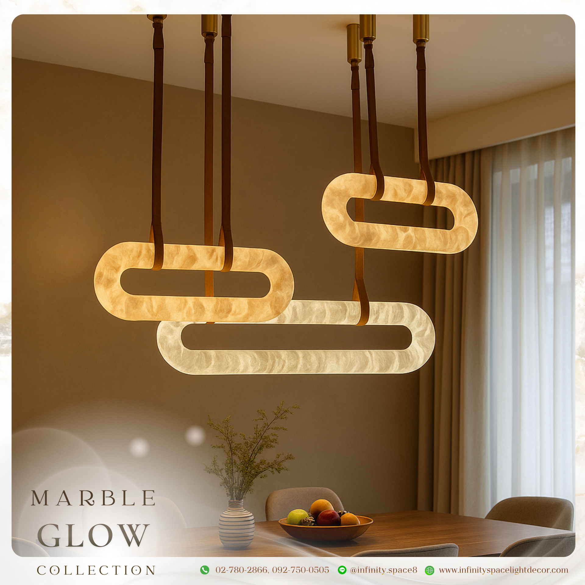 โคมไฟห้อยระย้า MODEL :: CDL-342