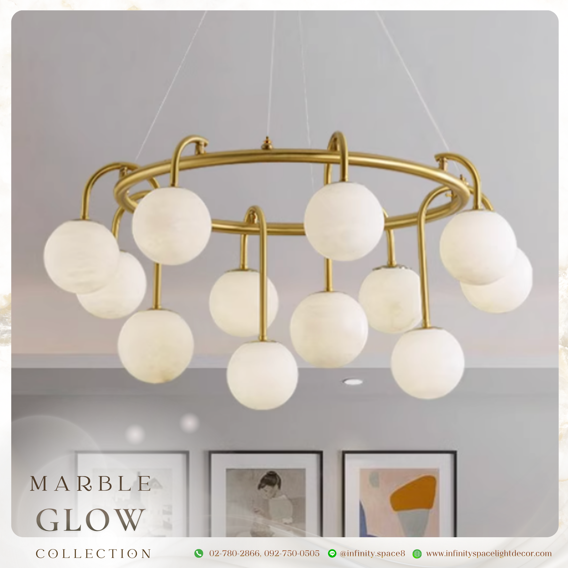 โคมไฟห้อยระย้า MODEL :: CDL-346