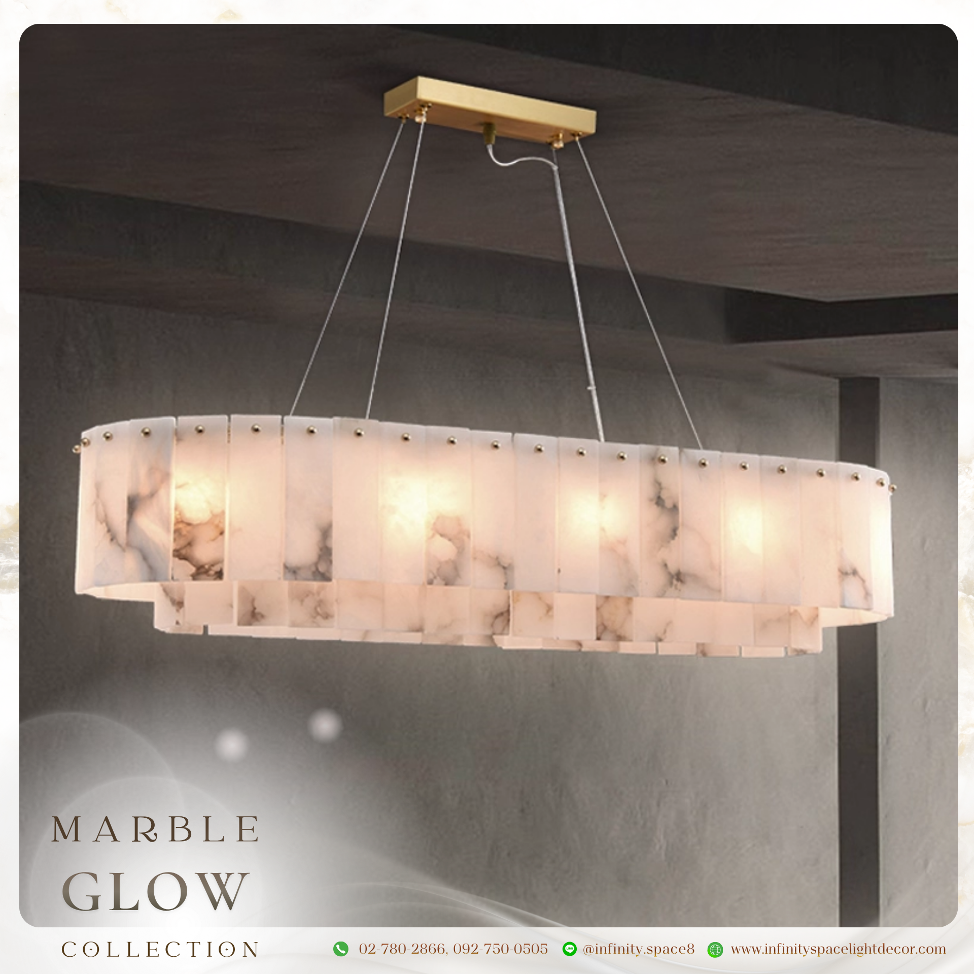 โคมไฟห้อยระย้า MODEL :: CDL-347