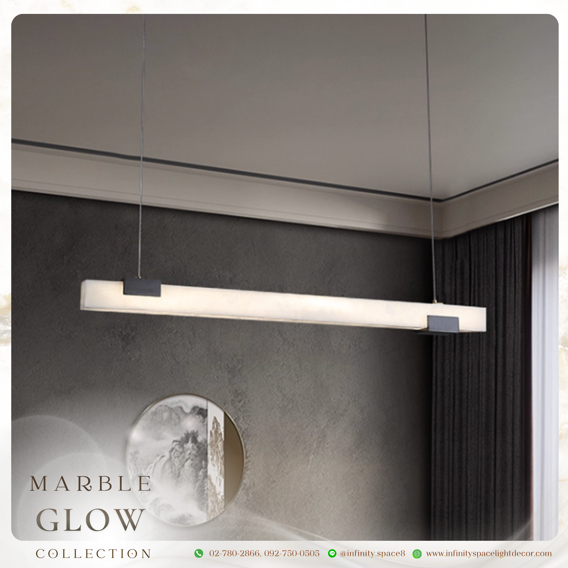 โคมไฟห้อยระย้า MODEL :: CDL-355