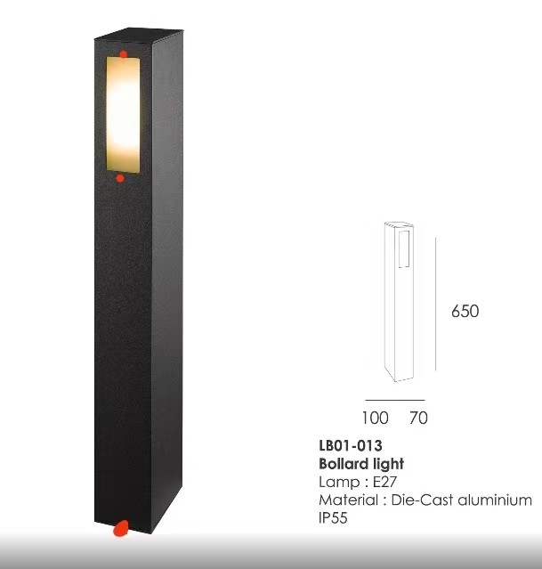 โคมไฟสนาม MODEL :: SFL-17
