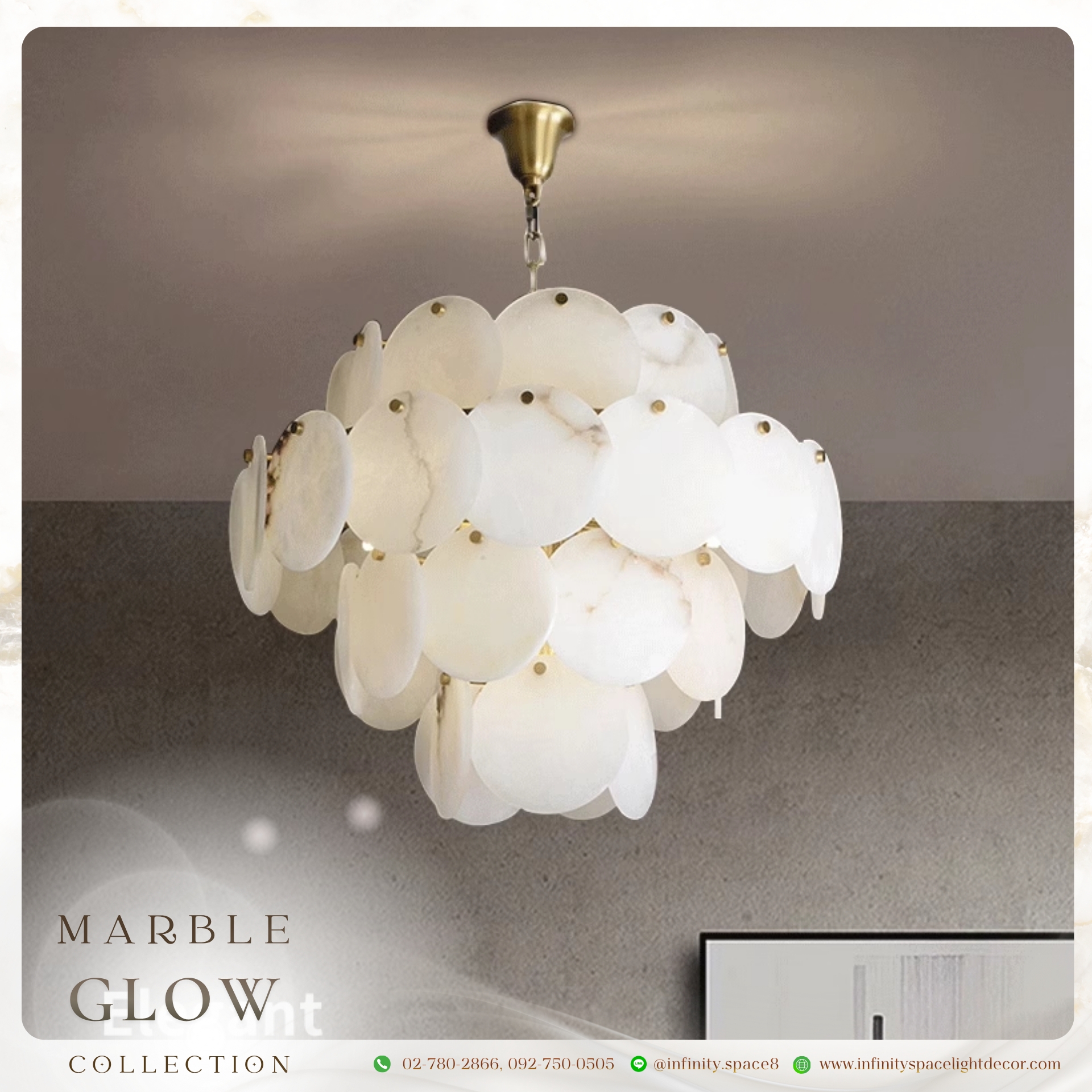 โคมไฟห้อยระย้า MODEL :: CDL-338