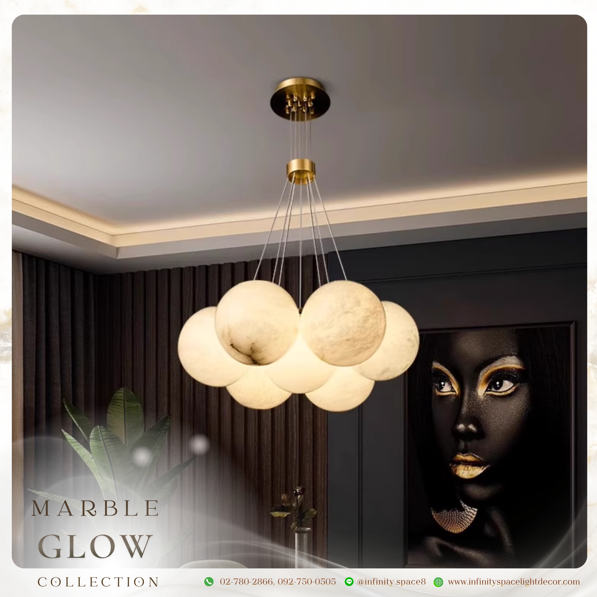 โคมไฟห้อยระย้า MODEL :: CDL-340