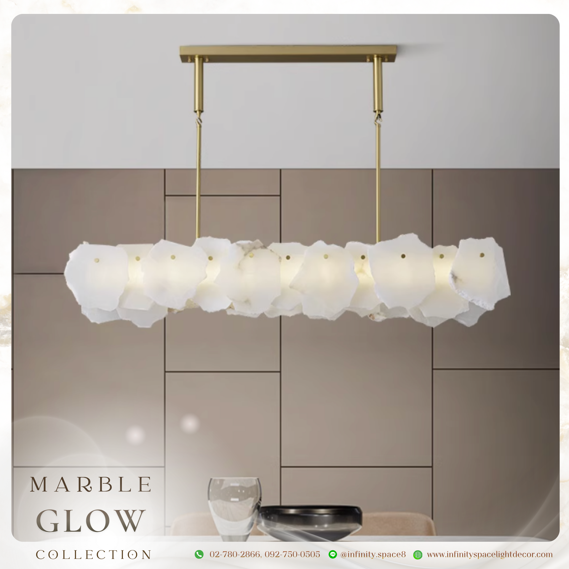 โคมไฟห้อยระย้า MODEL :: CDL-368