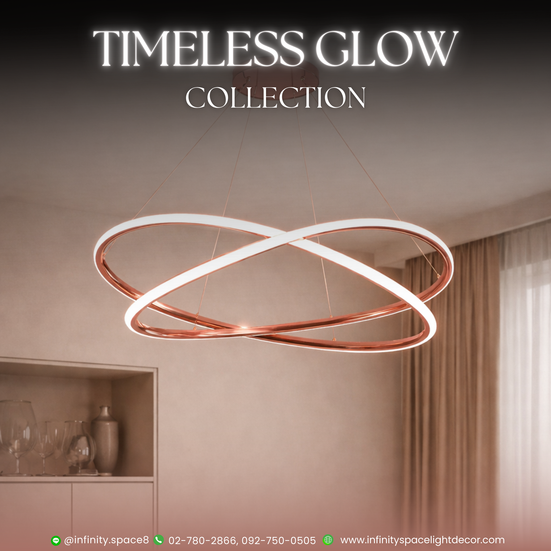 โคมไฟห้อยระย้า MODEL :: CDL-410