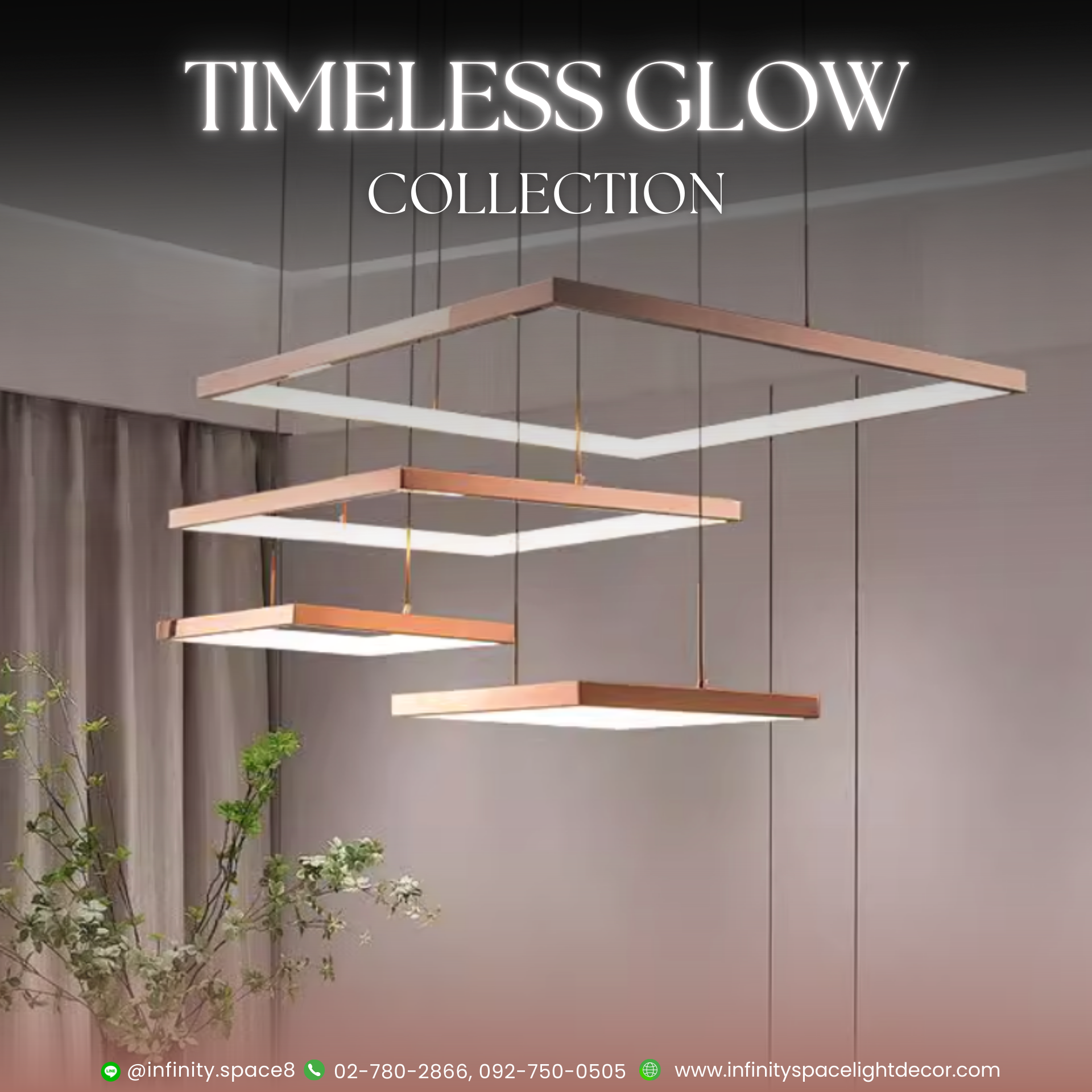 โคมไฟห้อยระย้า MODEL :: CDL-403