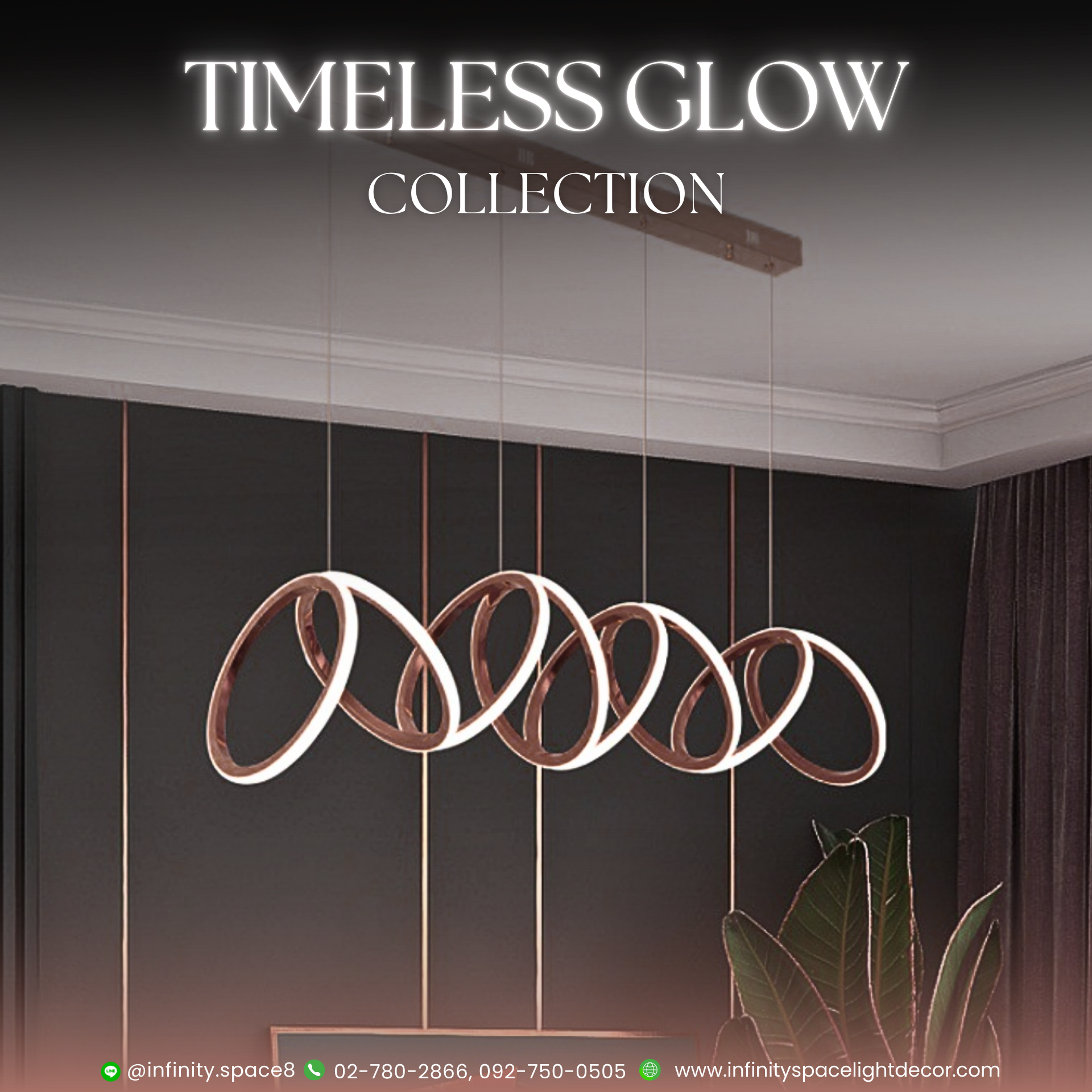 โคมไฟห้อยระย้า MODEL :: CDL-406