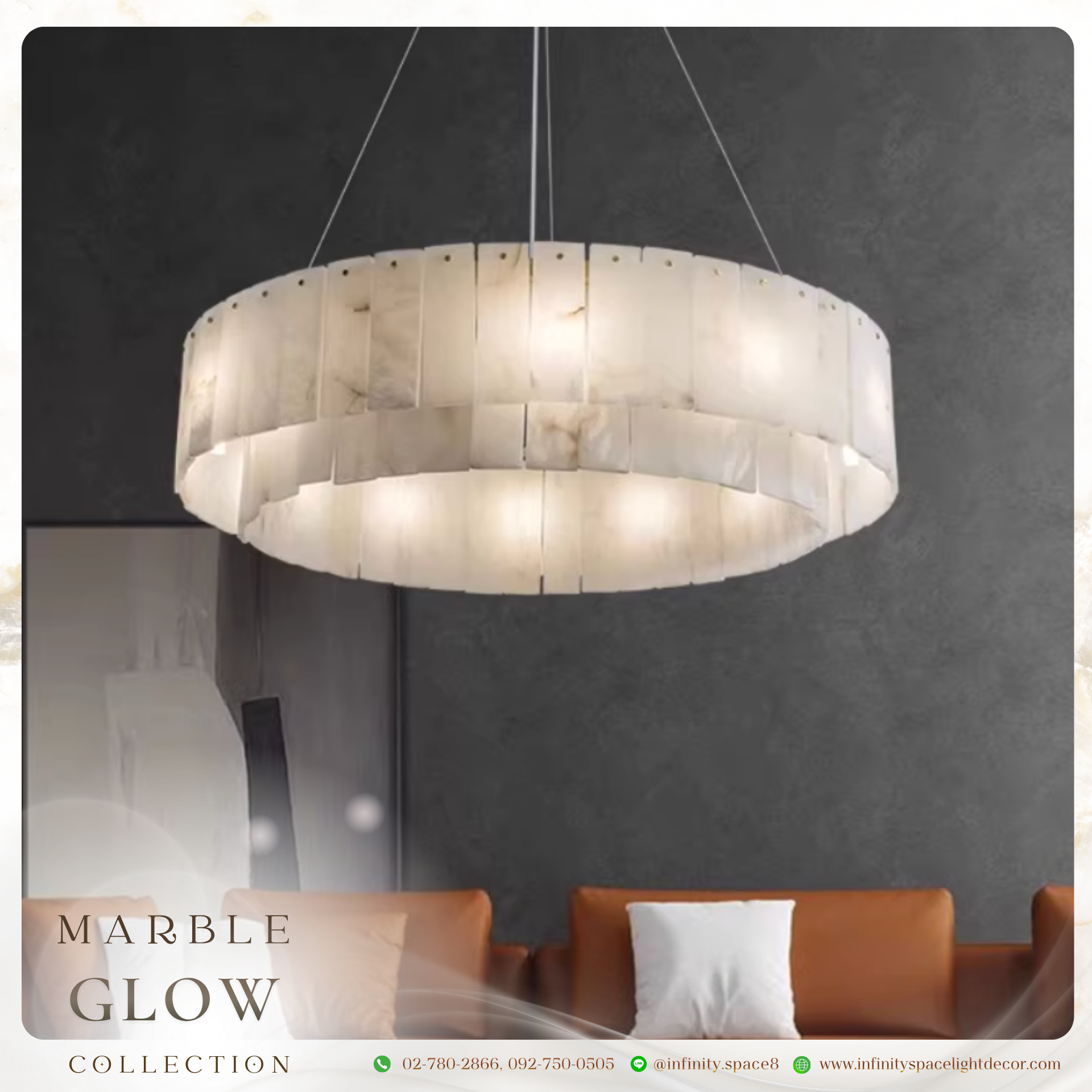 โคมไฟห้อยระย้า MODEL :: CDL-438