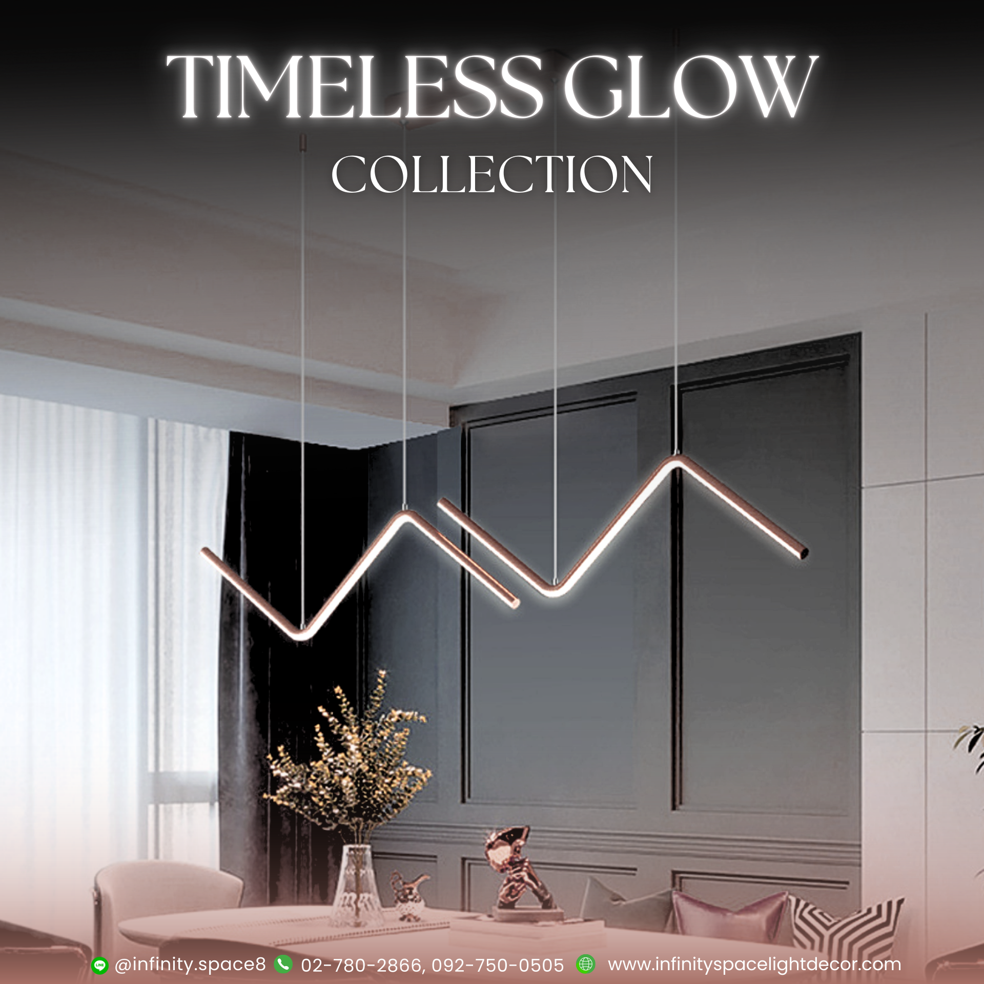 โคมไฟห้อยระย้า MODEL :: CDL-444