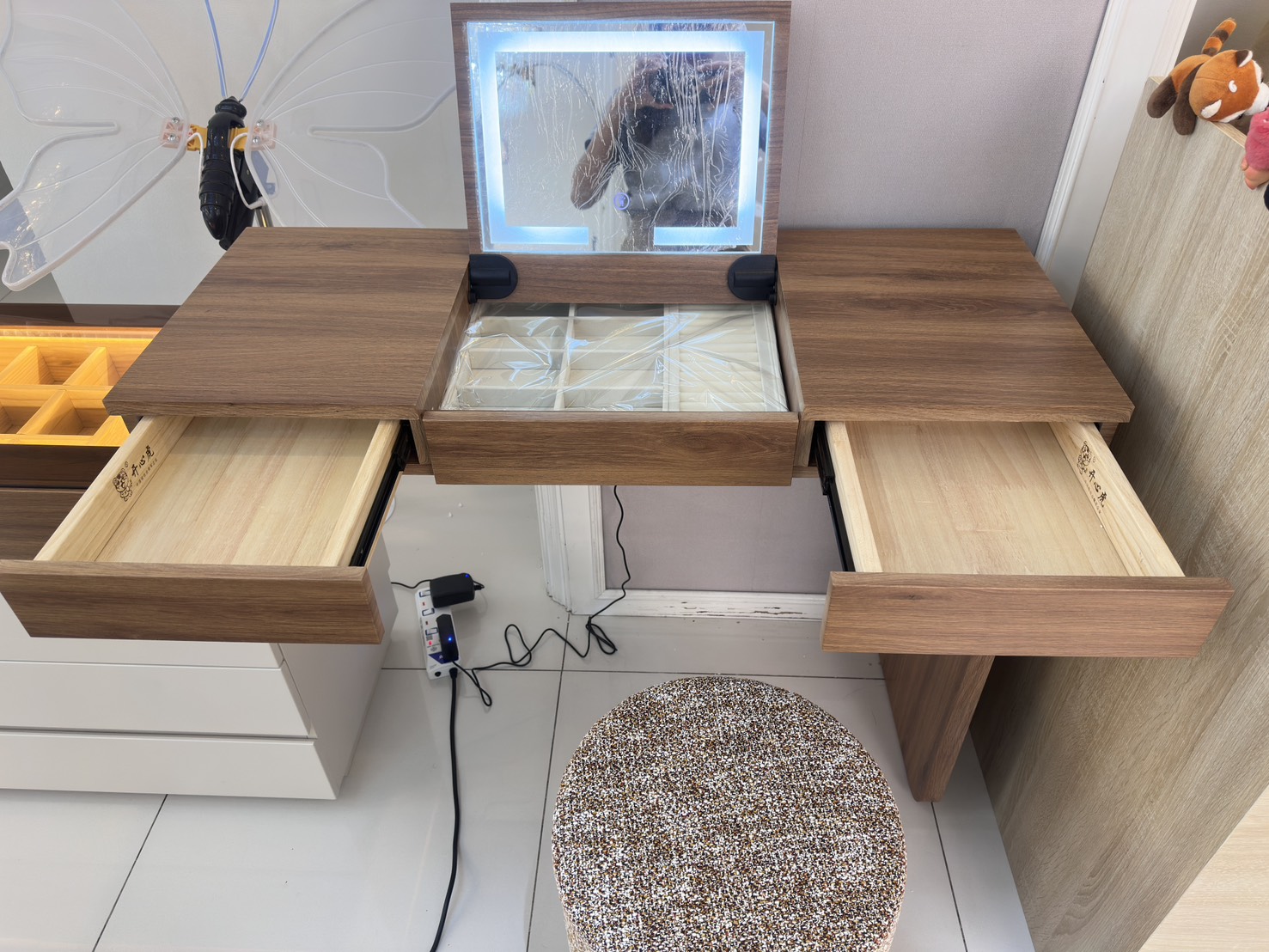 โต๊ะเครื่องแป้ง MODEL :: FN-E-297 - Image 7