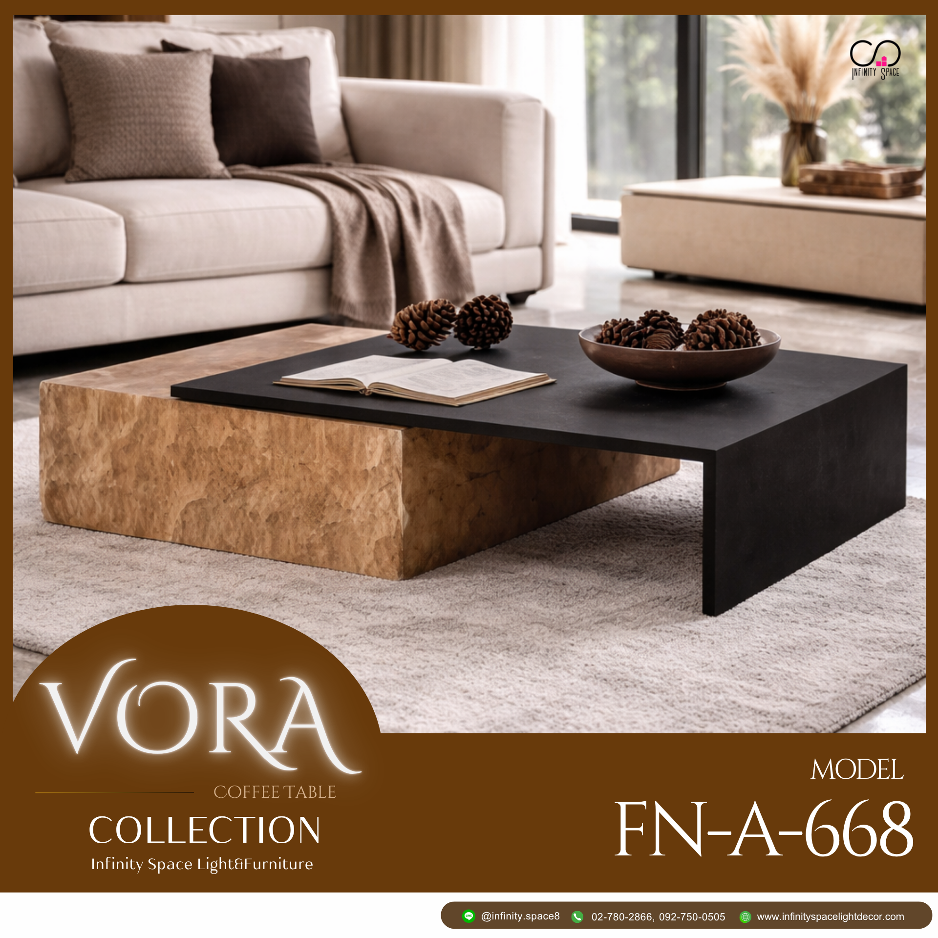 โต๊ะกลาง MODEL :: FN-A-668