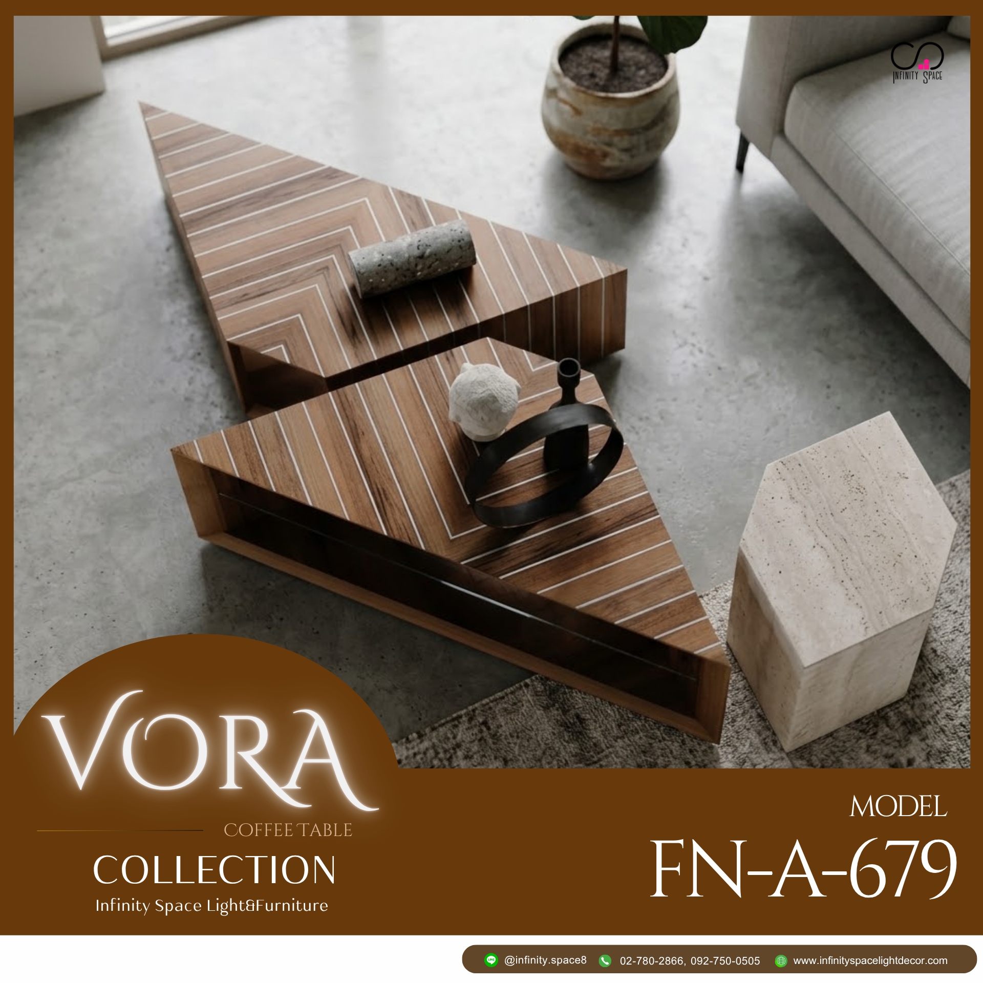 โต๊ะกลาง MODEL :: FN-A-679