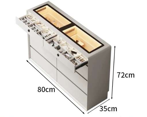 ตู้วางของ ตู้วางเครื่องประดับ MODEL :: FN-J-006 - Image 4