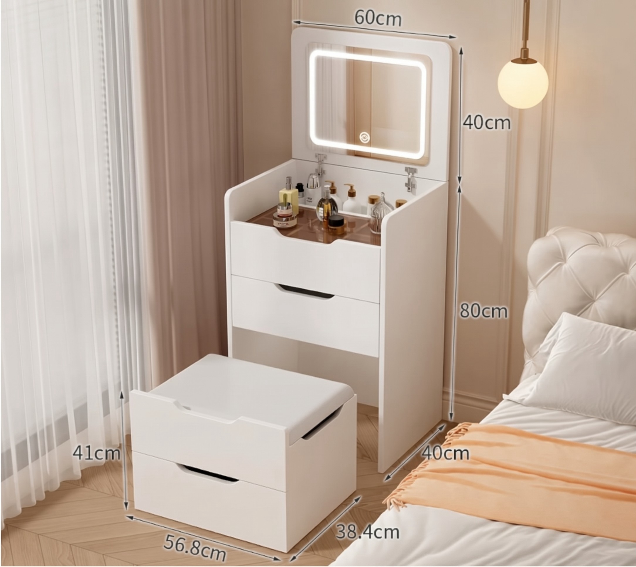 โต๊ะเครื่องแป้ง MODEL :: FN-E-311